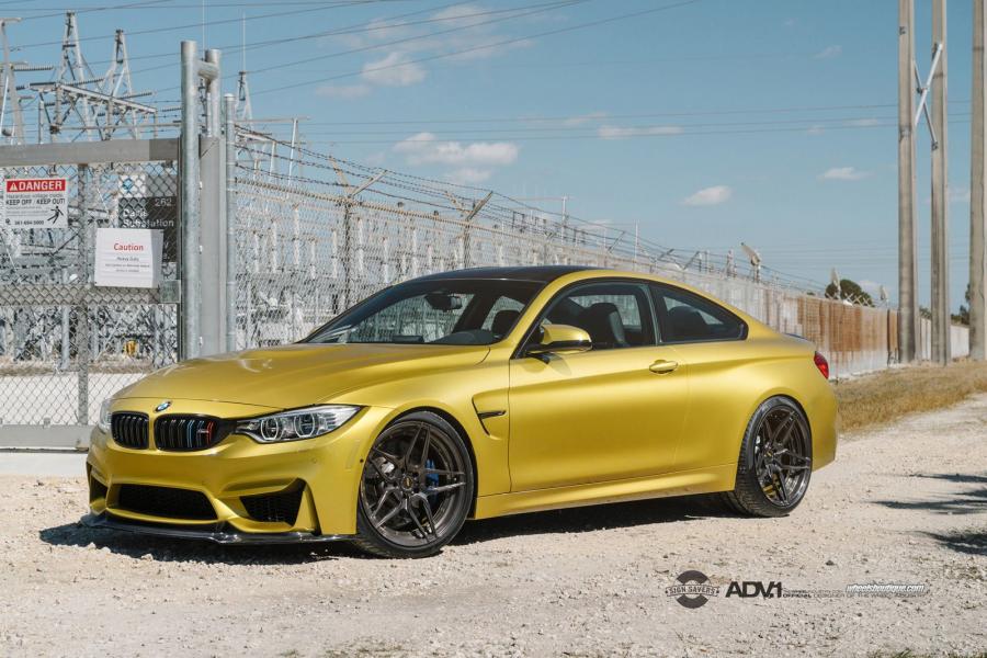 BMW M4 Coupe on ADV.1 Wheels (ADV05SMV2) '2015